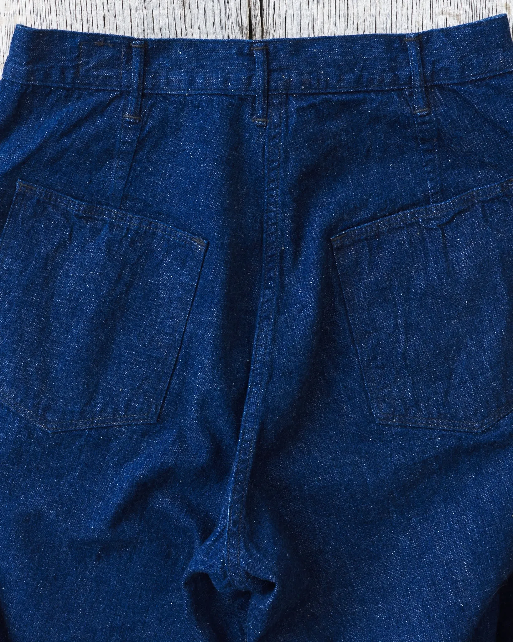 OrSlow Piped Straight Denim Pants