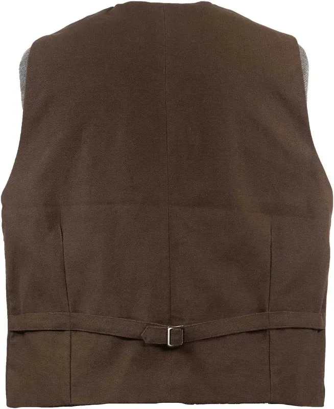 OUTBACK MEN'S SNAP FRONT VEST 29829BRN