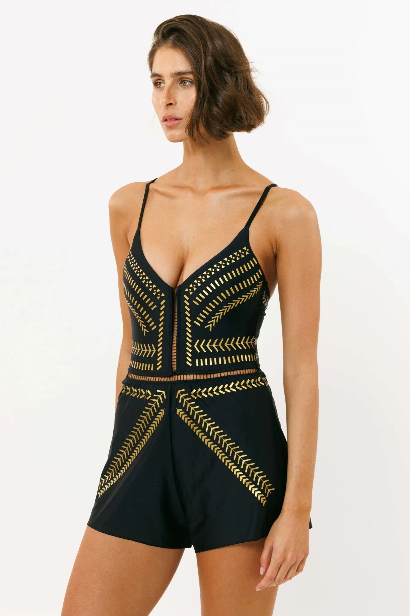 Overall Black Gold