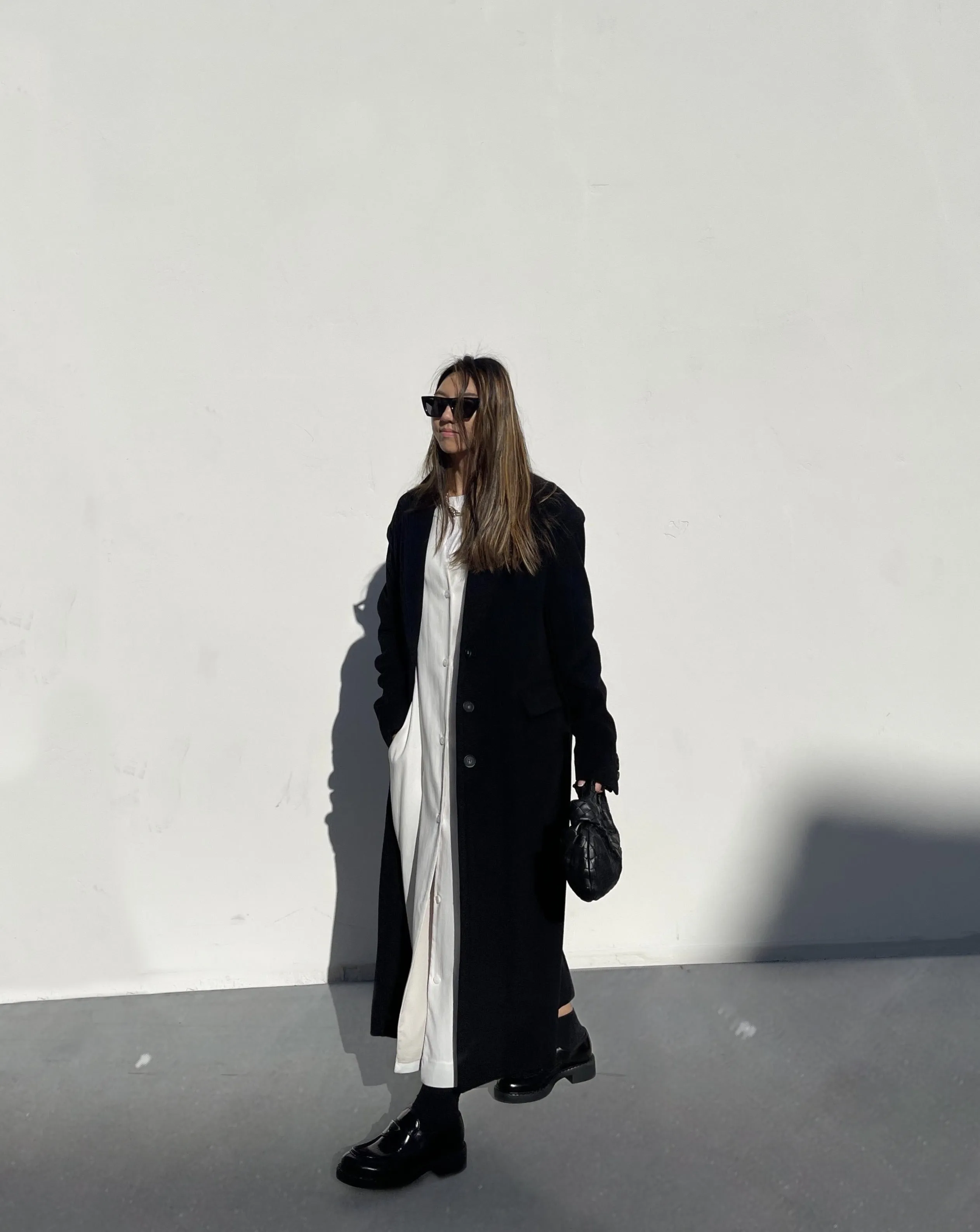 Oversized Single Breasted Wool Cashmere Coat