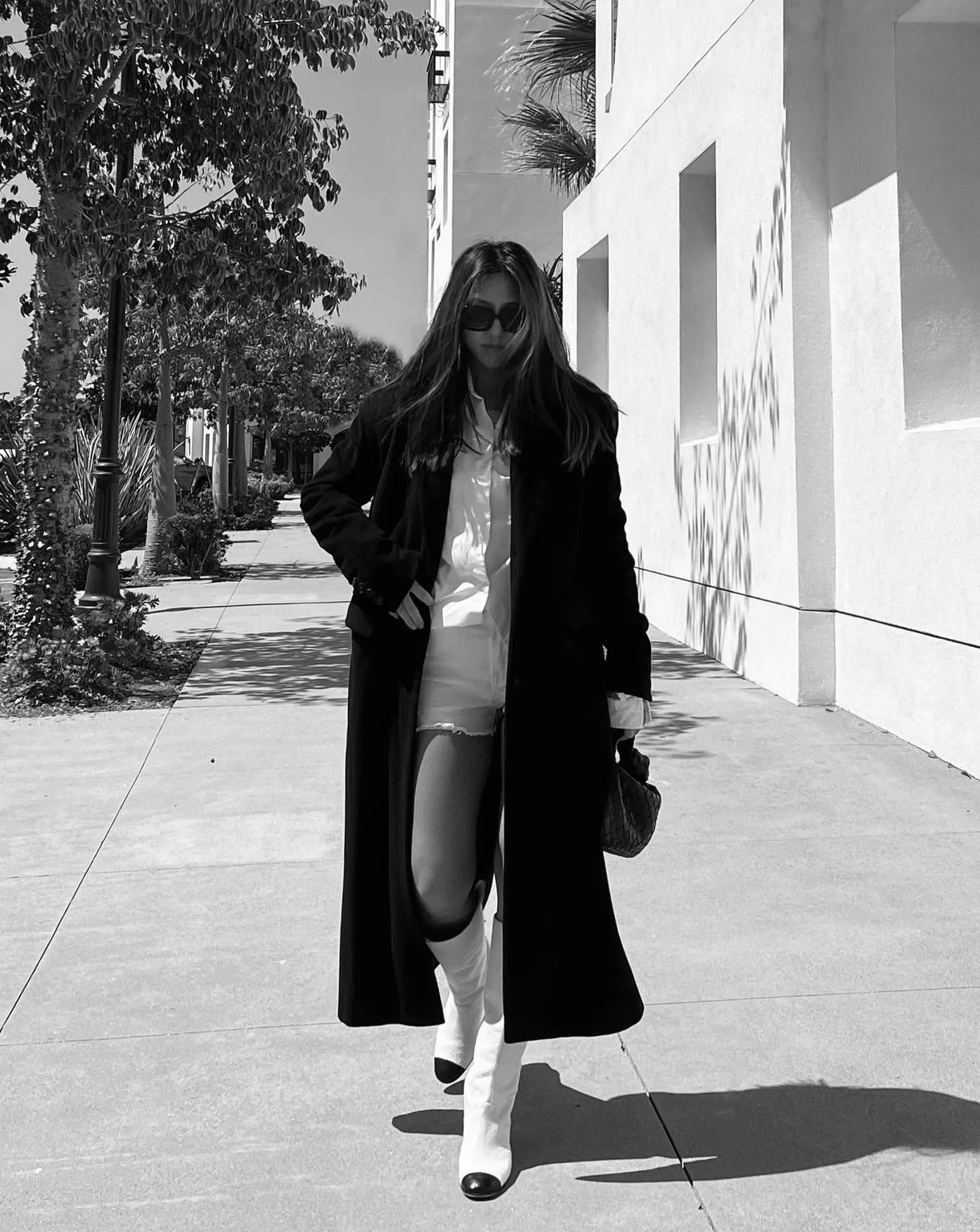Oversized Single Breasted Wool Cashmere Coat