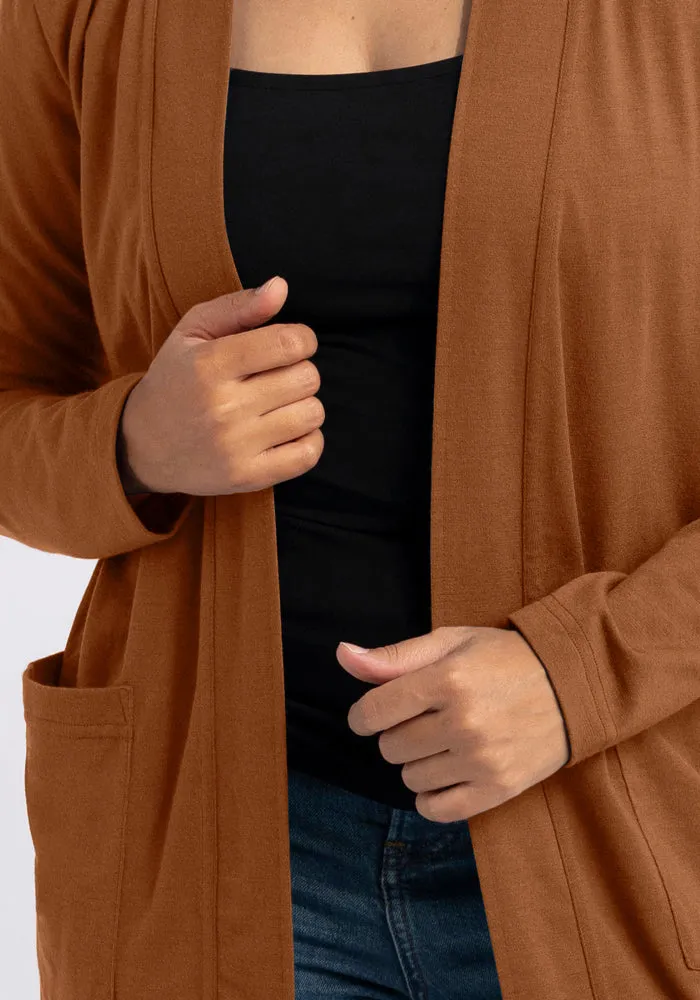 Paisley Cardigan - Sahara Dust