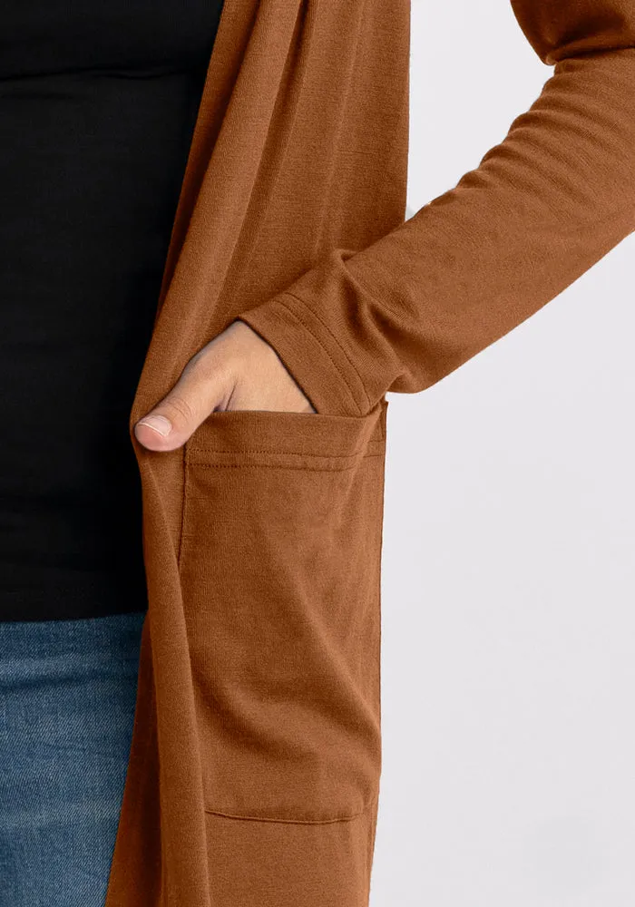 Paisley Cardigan - Sahara Dust
