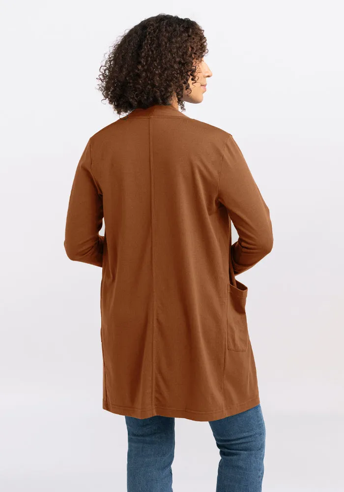 Paisley Cardigan - Sahara Dust