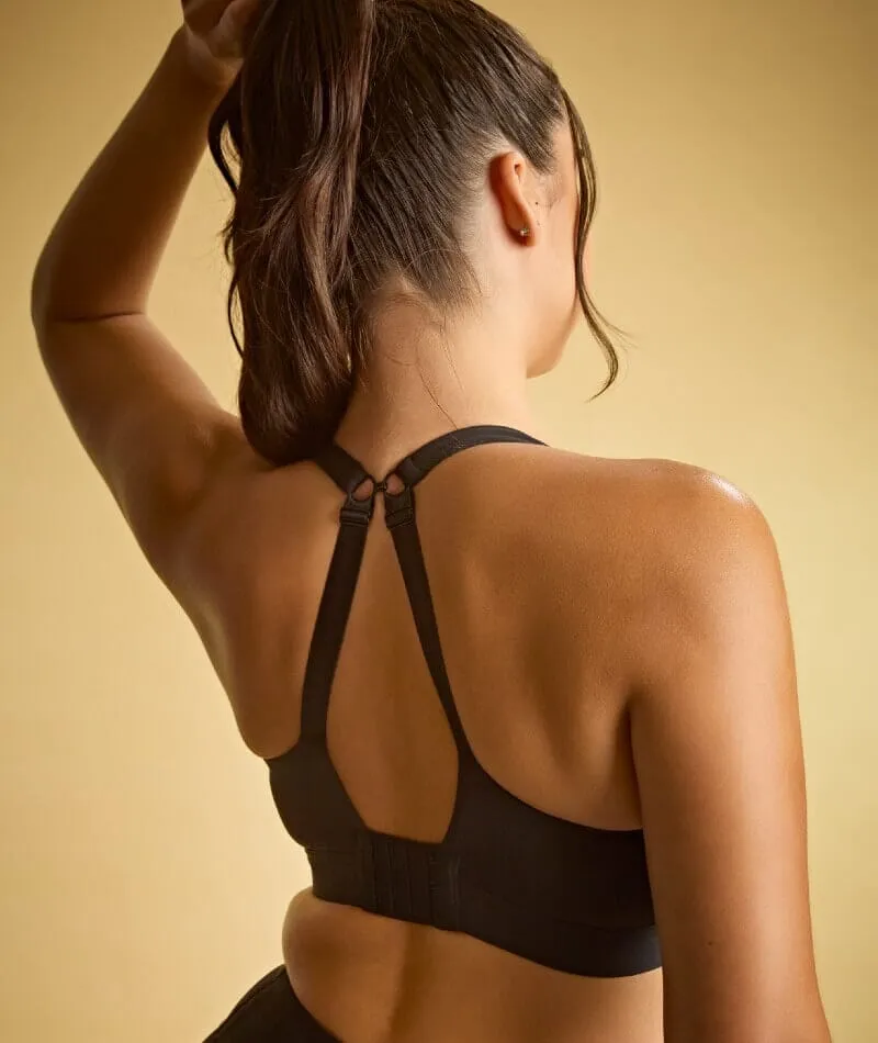Panache Sport Endurance Ultra Perform Non Padded Underwire Sports Bra - Black