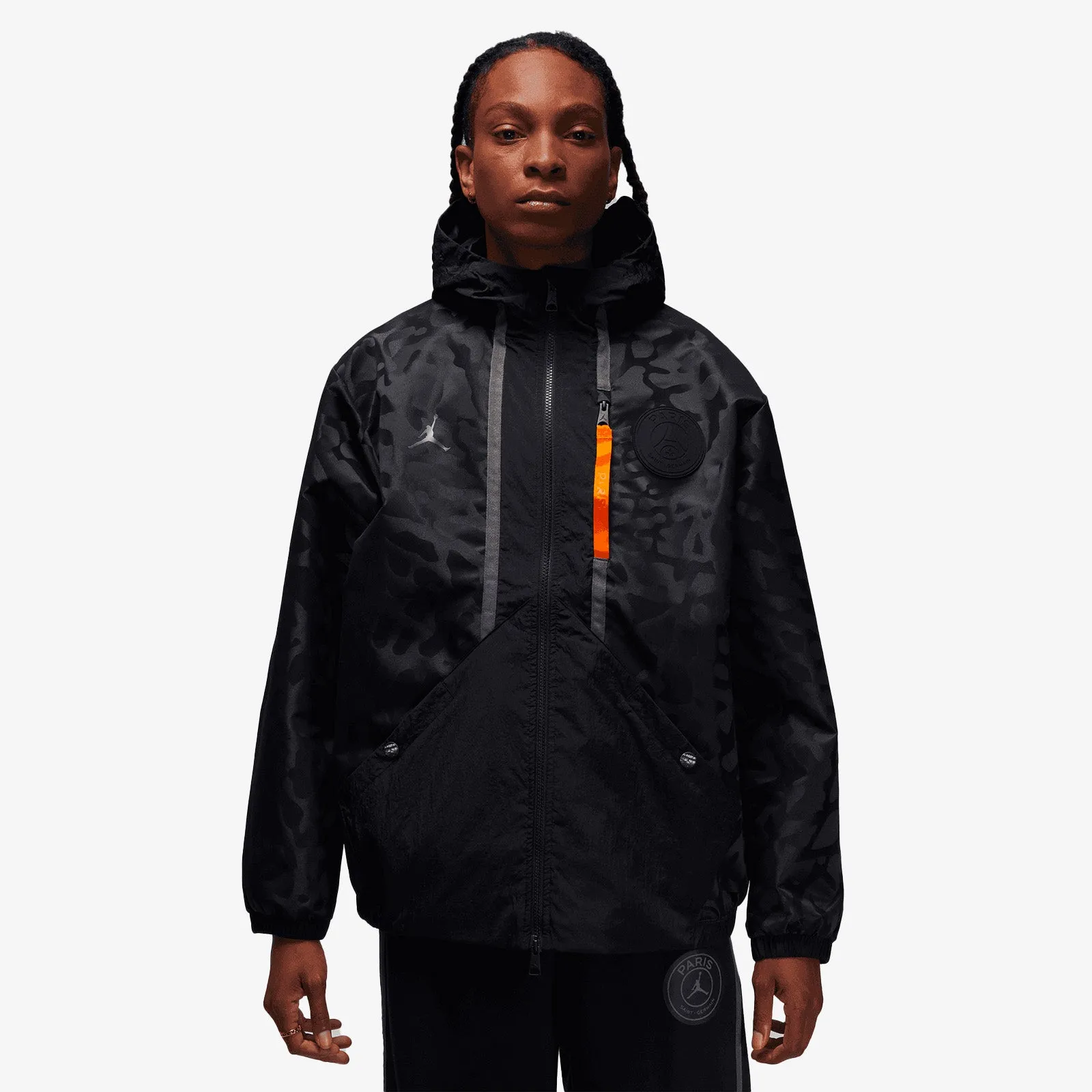 Paris Saint-Germain Anthem Jacket - Black