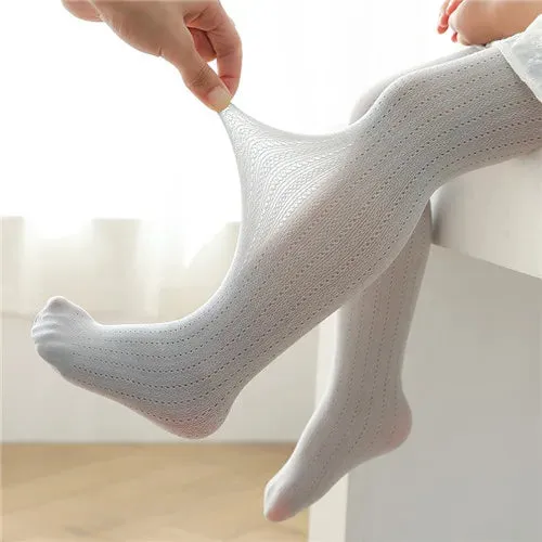 Pastel Mesh Tights