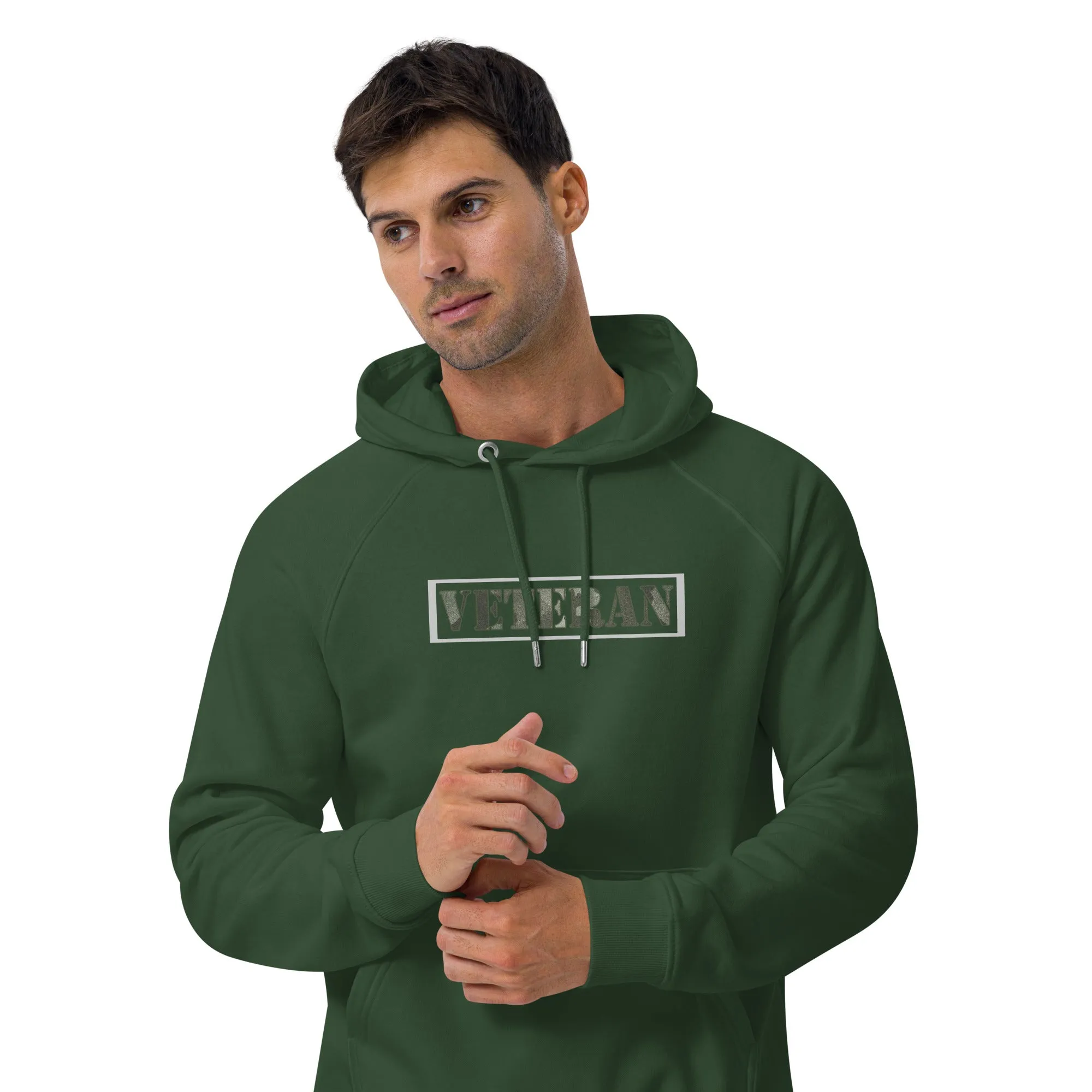 Patriot Veteran Camo Unisex Eco Hoodie