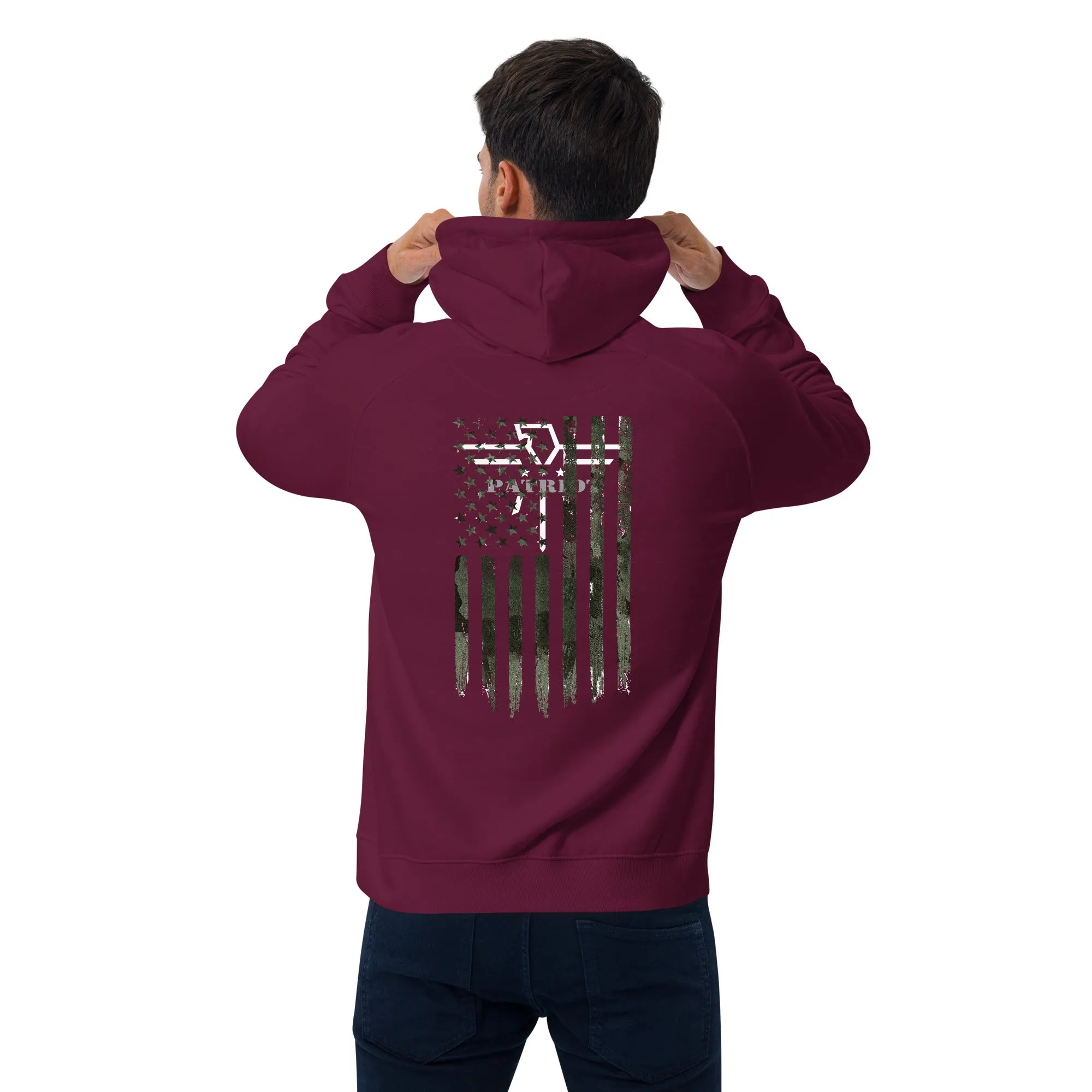 Patriot Veteran Camo Unisex Eco Hoodie