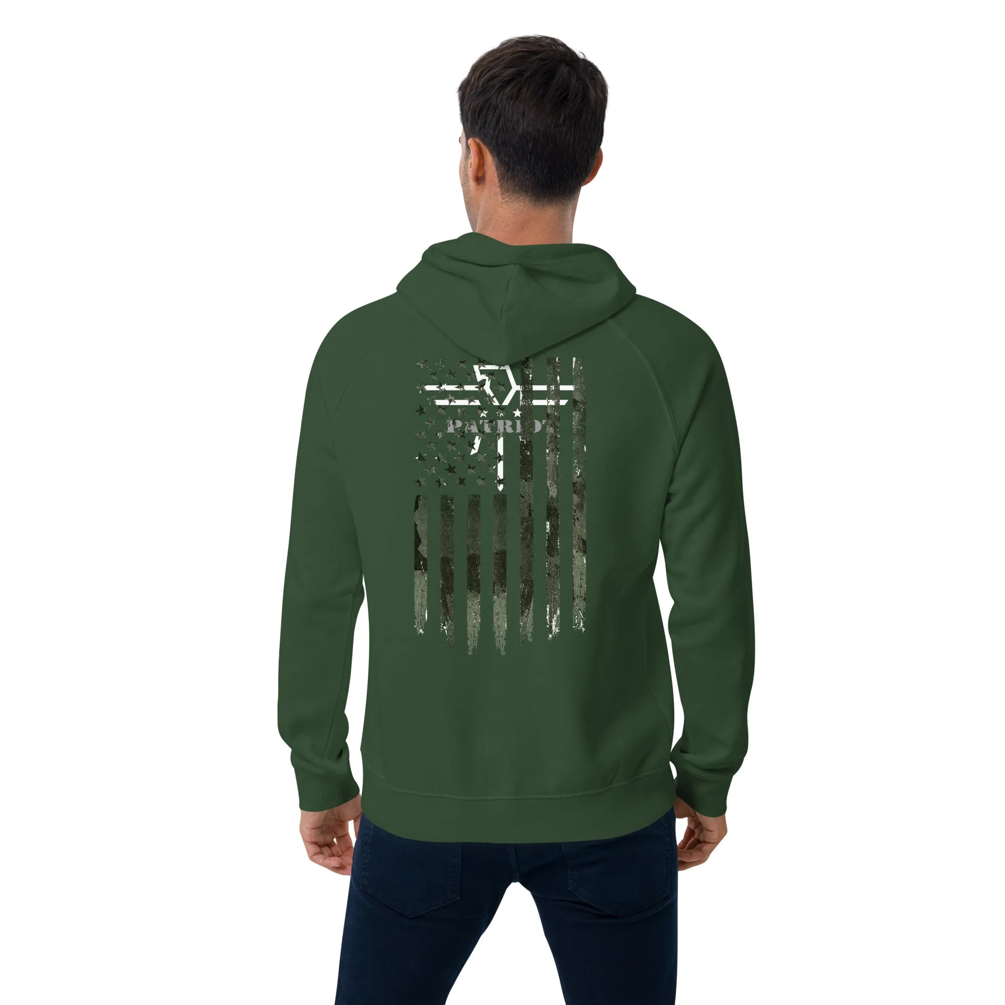 Patriot Veteran Camo Unisex Eco Hoodie