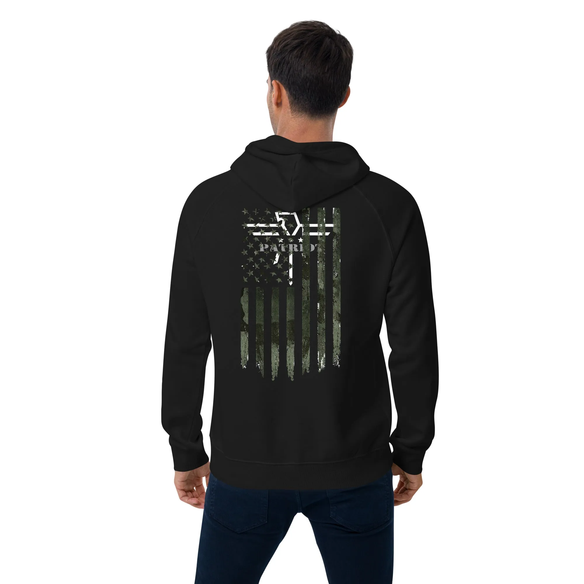Patriot Veteran Camo Unisex Eco Hoodie