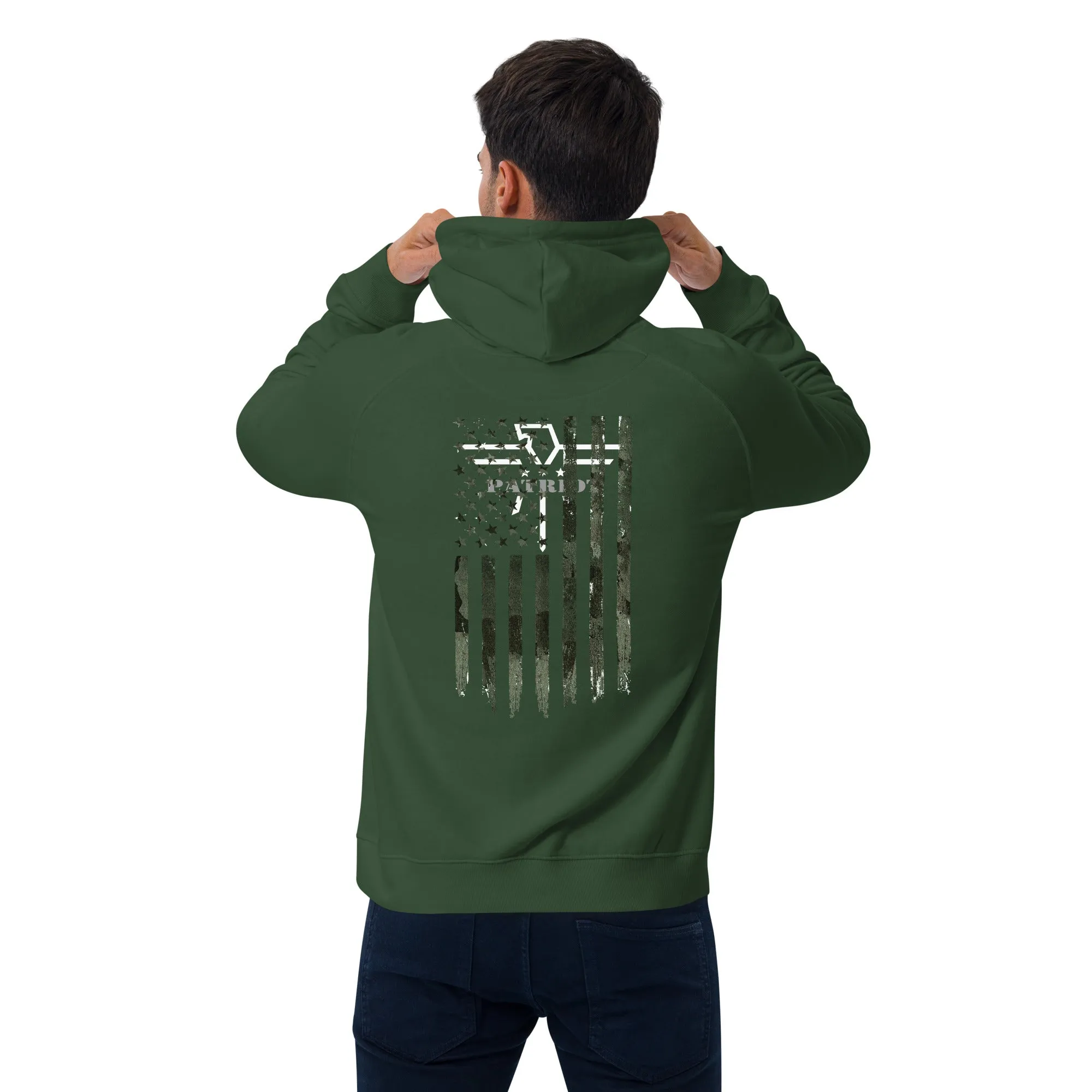 Patriot Veteran Camo Unisex Eco Hoodie