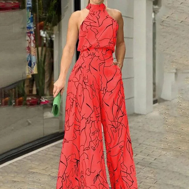 Pele® | Stylish Printed Summer Overalls For Trend-Conscious Women