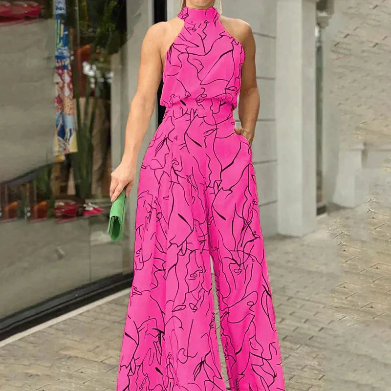 Pele® | Stylish Printed Summer Overalls For Trend-Conscious Women