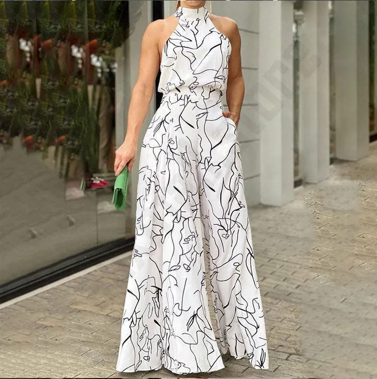 Pele® | Stylish Printed Summer Overalls For Trend-Conscious Women