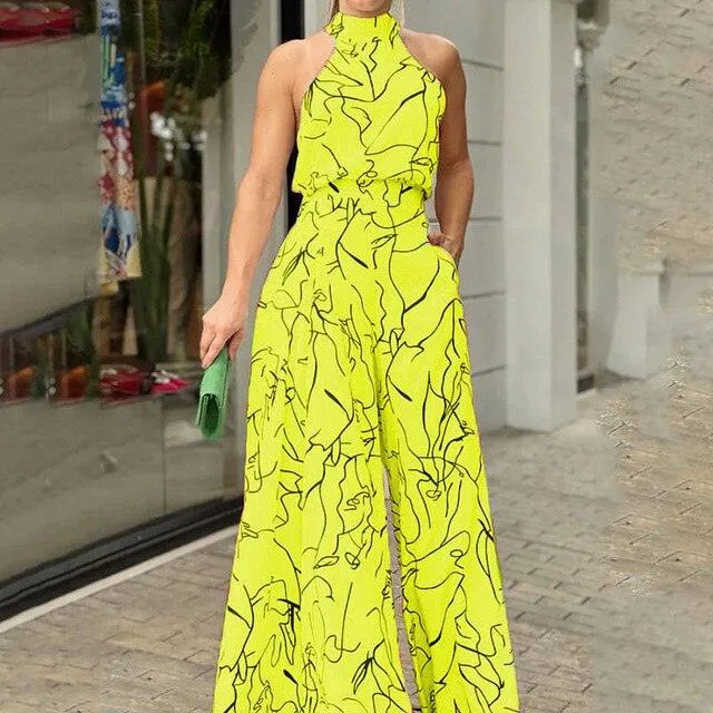 Pele® | Stylish Printed Summer Overalls For Trend-Conscious Women