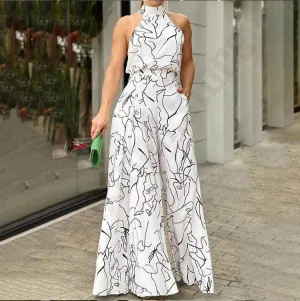 Pele® | Stylish Printed Summer Overalls For Trend-Conscious Women