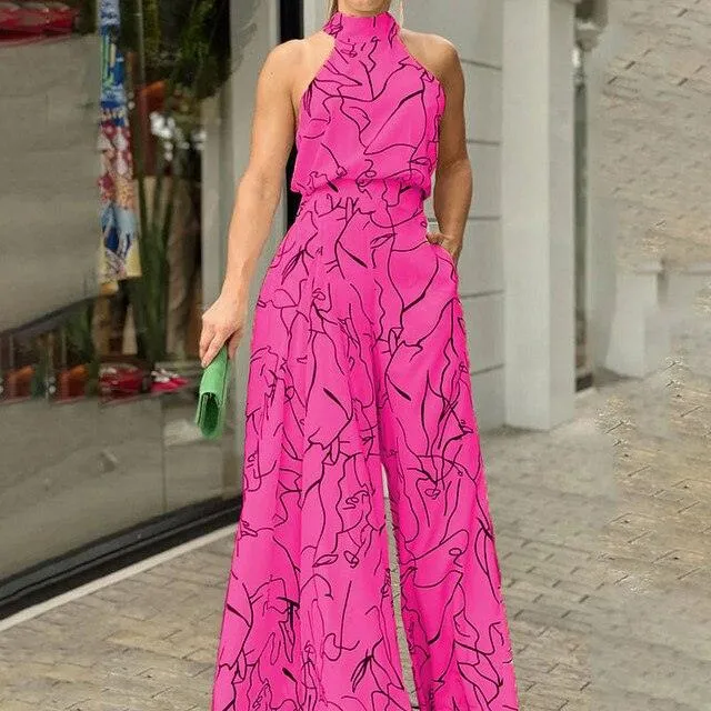 Pele® | Stylish Printed Summer Overalls For Trend-Conscious Women