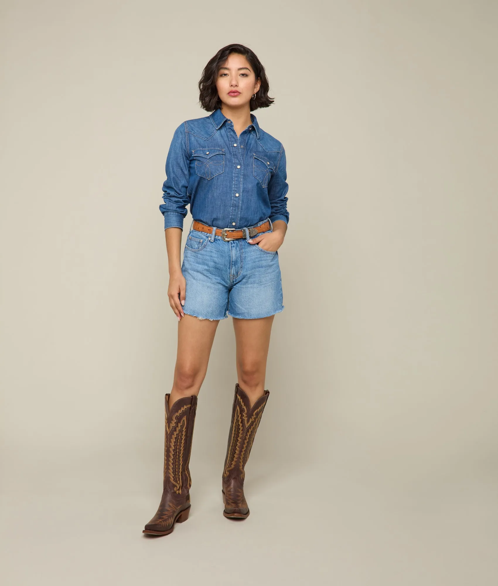 Penny Cutoff Jean :: Gulf Coast
