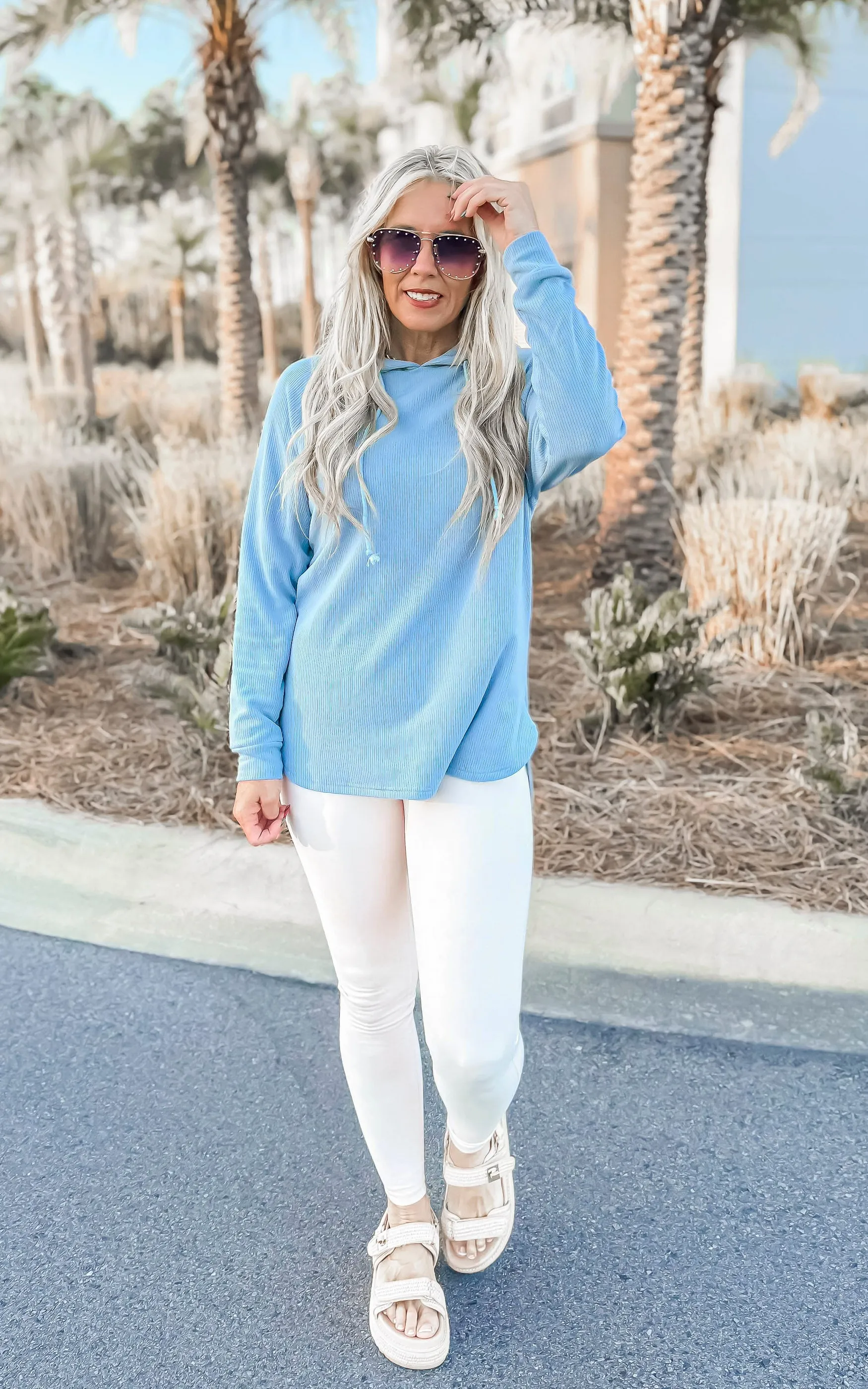Perfect Weekend Hoodie Tunic | Salty Wave *DEAL-FINAL SALE