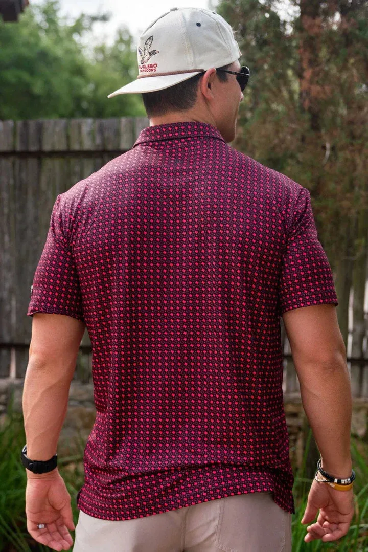 Performance Polo- Texas Black- Burlebo