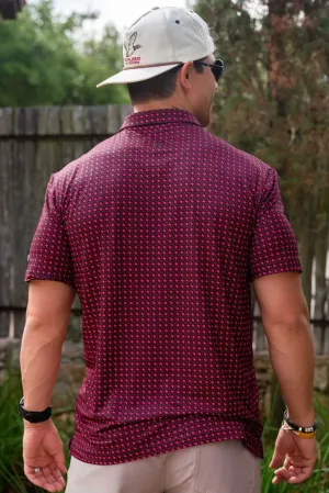 Performance Polo- Texas Black- Burlebo