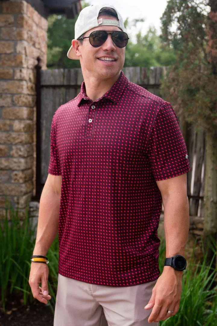 Performance Polo- Texas Black- Burlebo