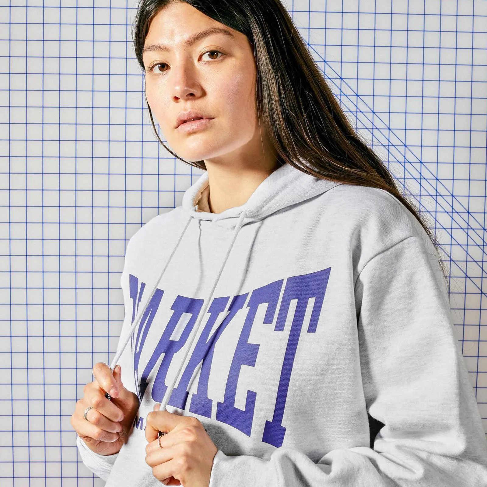 Persistent Logo Hoodie - Grey
