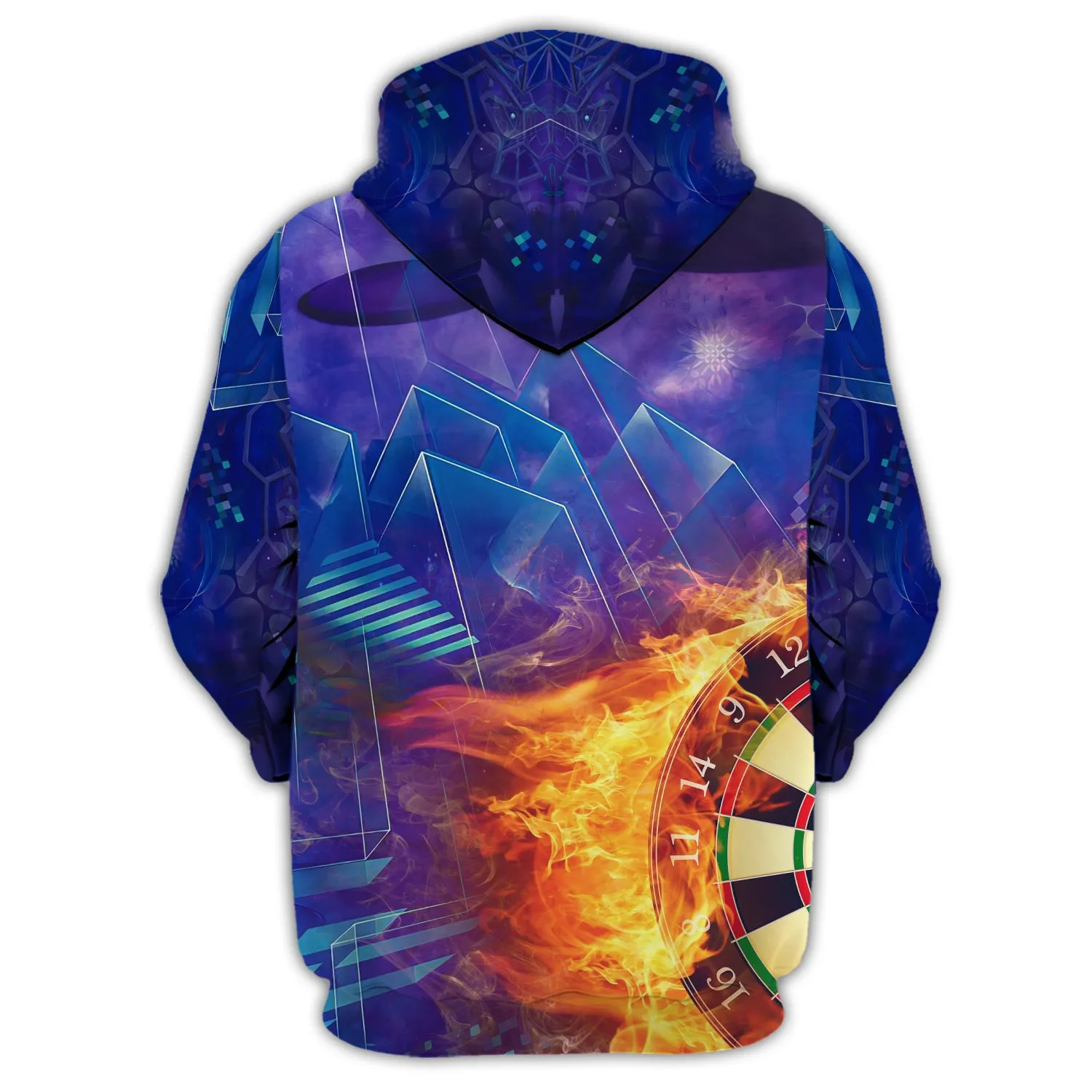 Personalized Name Dart Purple 3D Printed Shirts