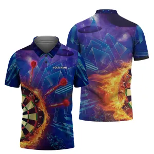 Personalized Name Dart Purple 3D Printed Shirts