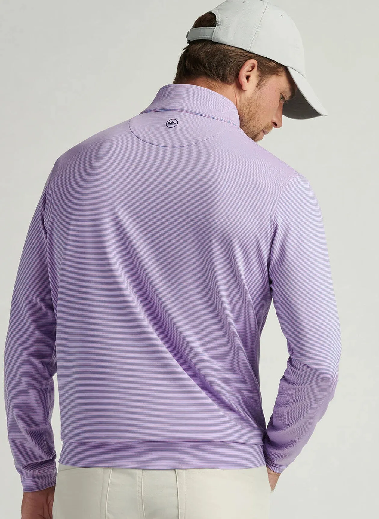 Perth Sugar Stripe Performance Quarter-Zip