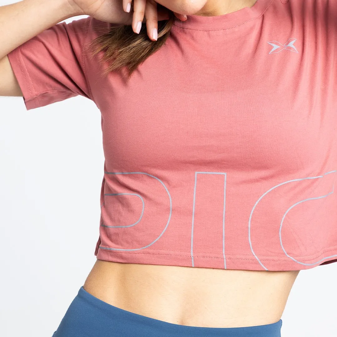 Picsil -  T-shirt crop Woman Core