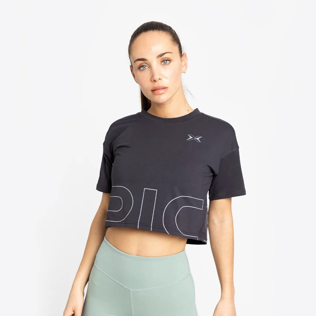 Picsil -  T-shirt crop Woman Core