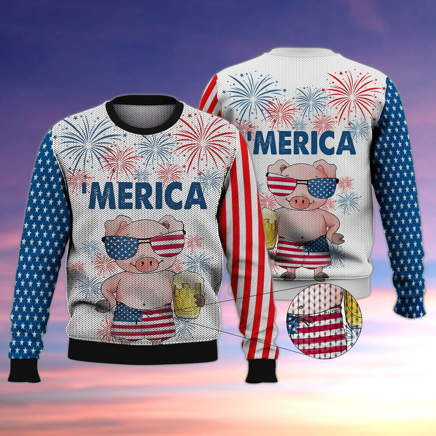 Pig - Independence Day Is Coming 3D Full Print