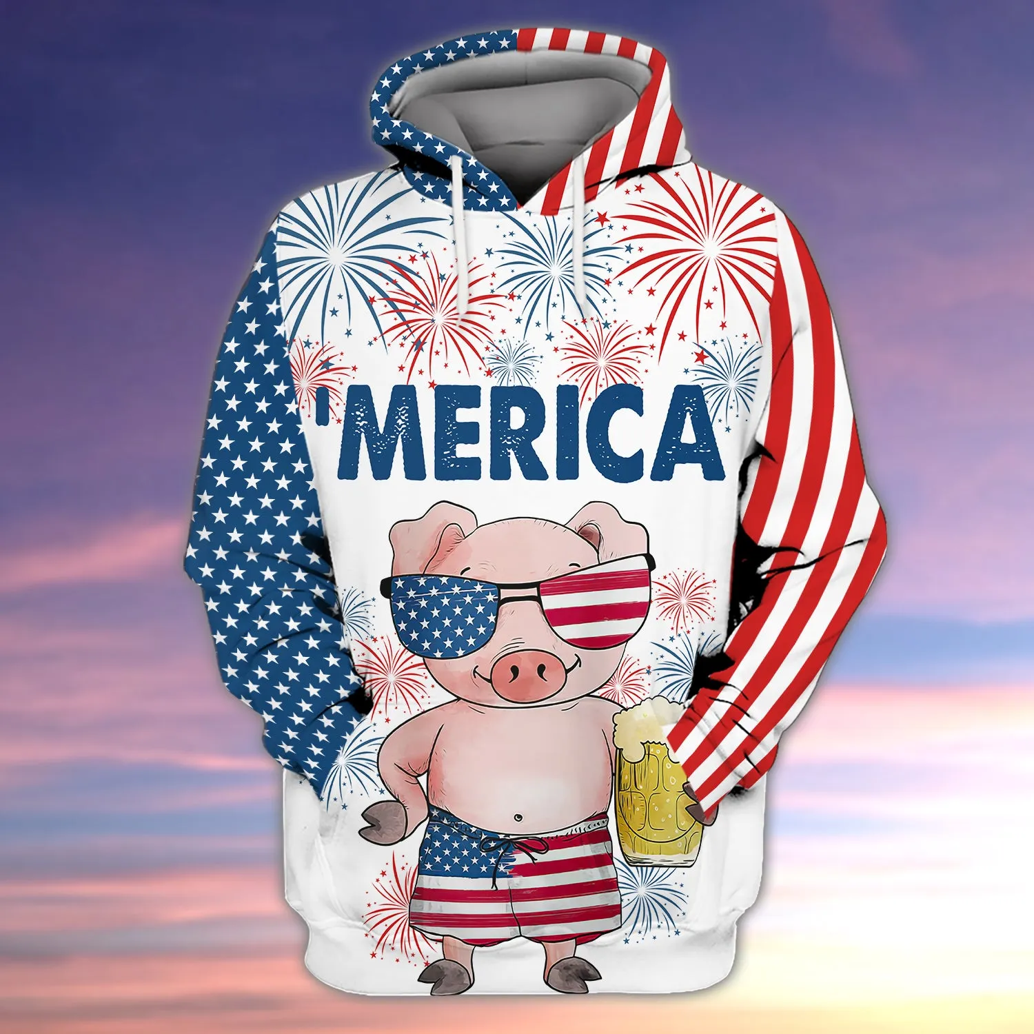 Pig - Independence Day Is Coming 3D Full Print
