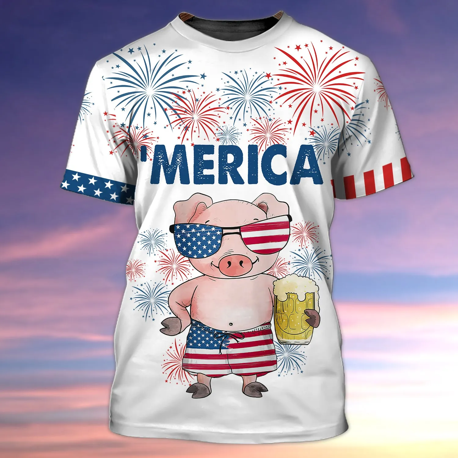 Pig - Independence Day Is Coming 3D Full Print