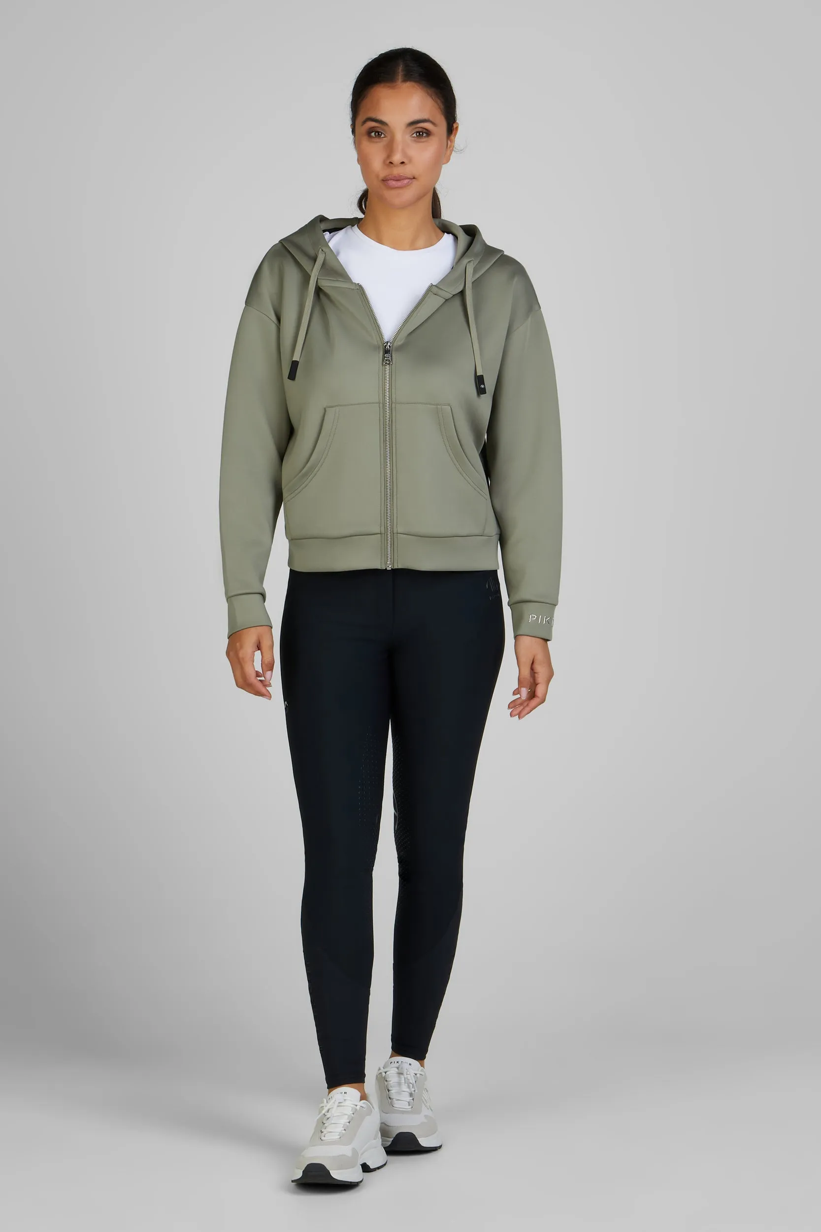 Pikeur Athleisure hoody jacket in moss