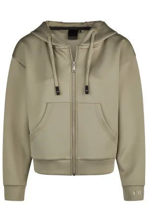 Pikeur Athleisure hoody jacket in moss