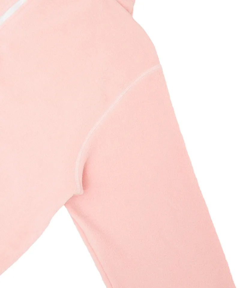 PIV'VEE Giant Fleece Anorak - Peony Pink