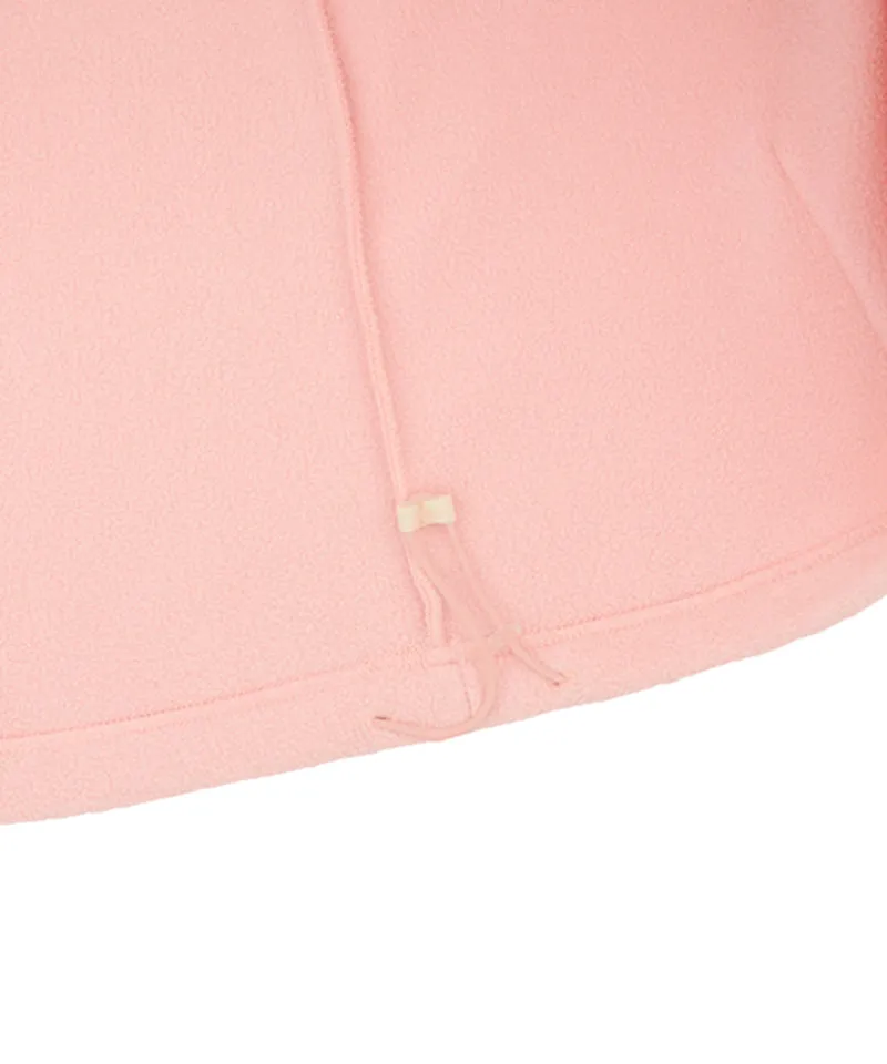 PIV'VEE Giant Fleece Anorak - Peony Pink