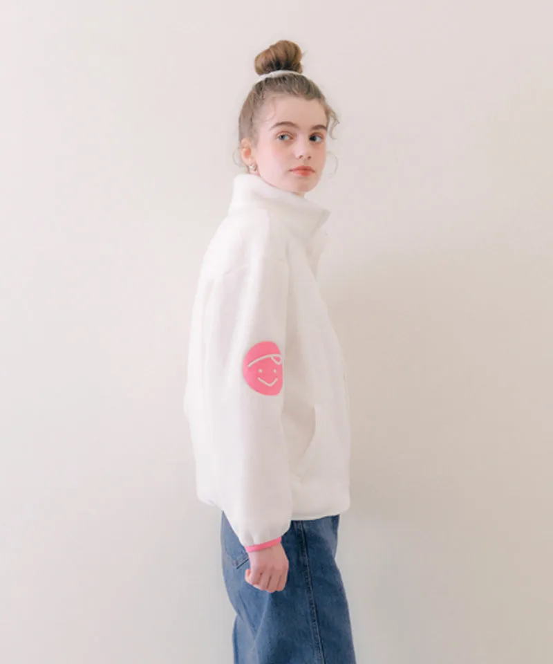 PIV'VEE Twins Fleece Jumper - White