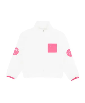 PIV'VEE Twins Fleece Jumper - White