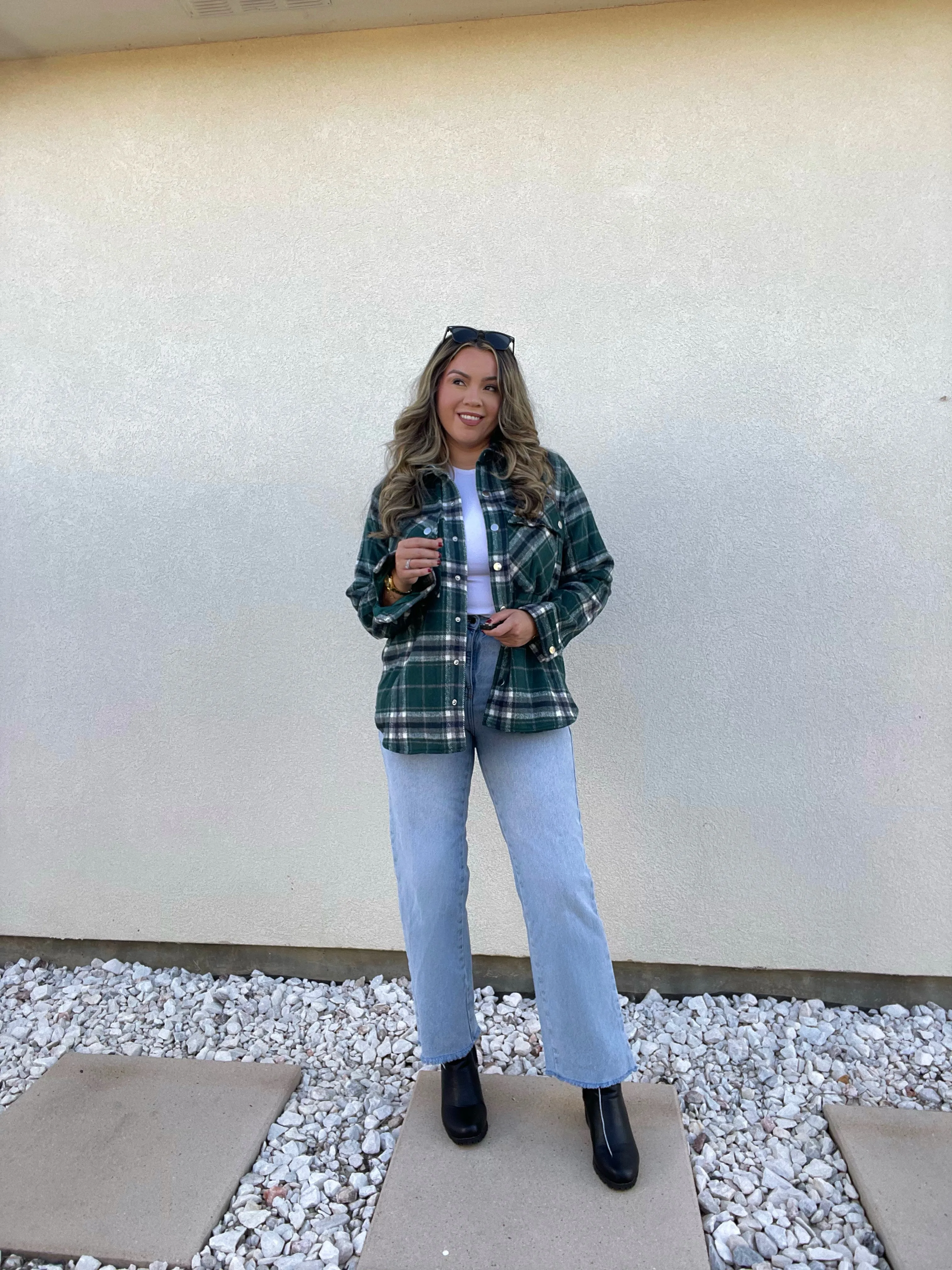 Plaid about you- Shacket
