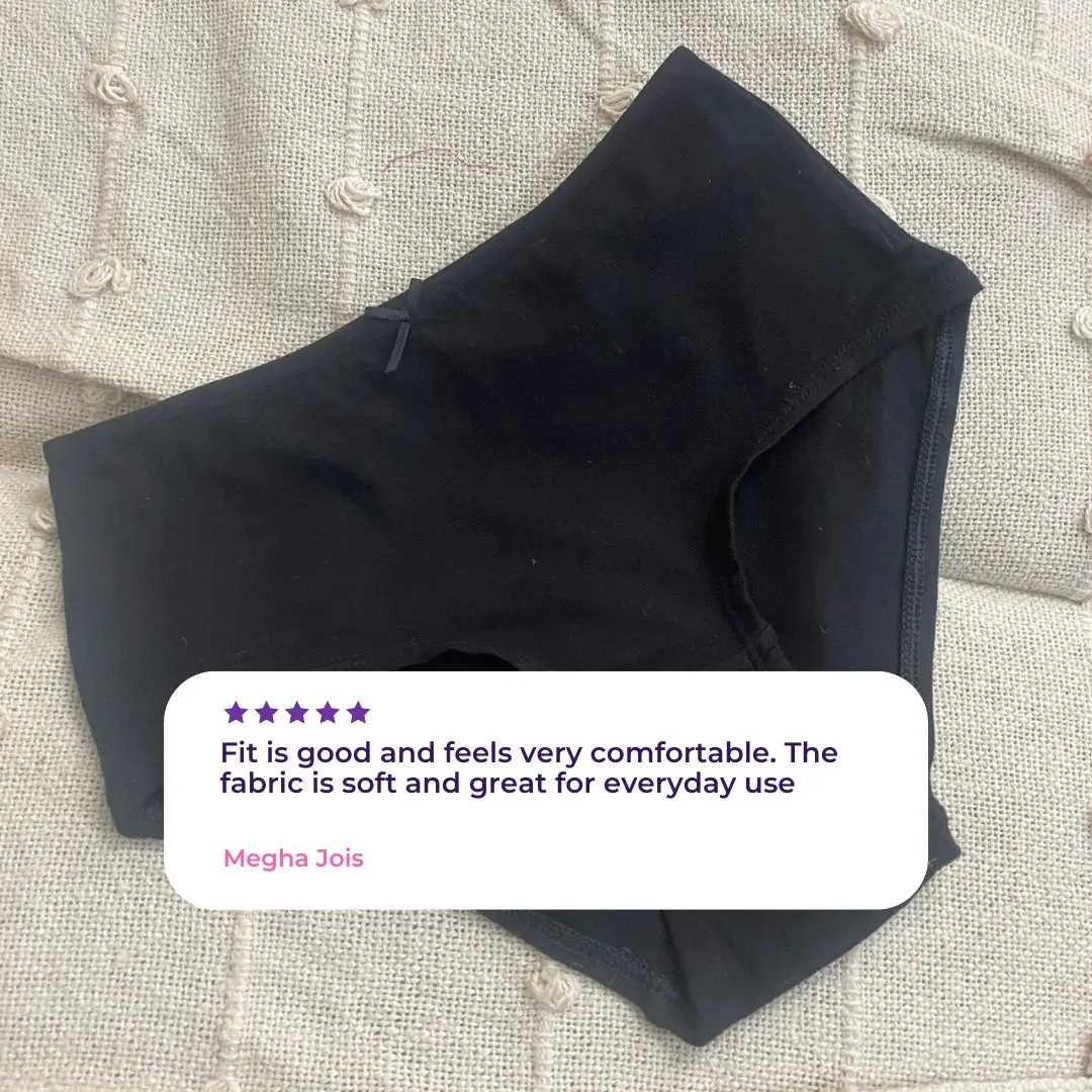 Plus Size BrZee Hipsters | Breathable & Flexible Fit | No Visible Panty Lines | Pack Of 6