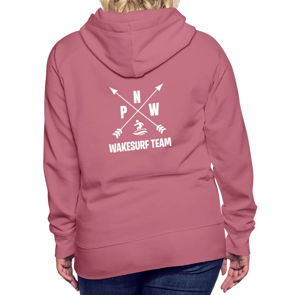 PNW Wakesurf Team Women’s Premium Hoodie
