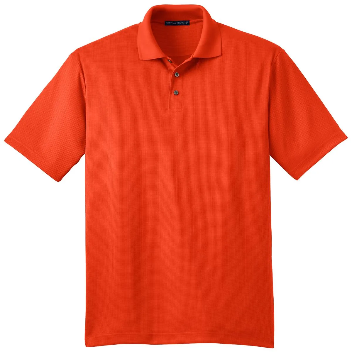 Port Authority Performance Fine Jacquard Polo. K528 Autumn Orange