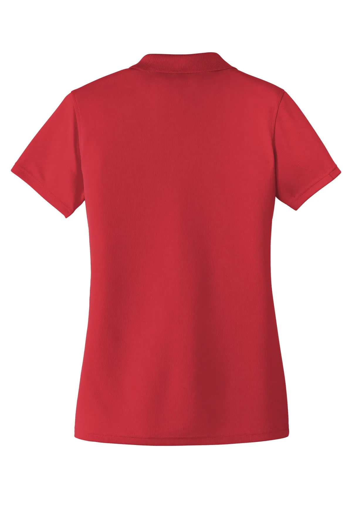 Port Authority Women's Dry Zone UV Micro-Mesh Polo. LK110 Rich Red