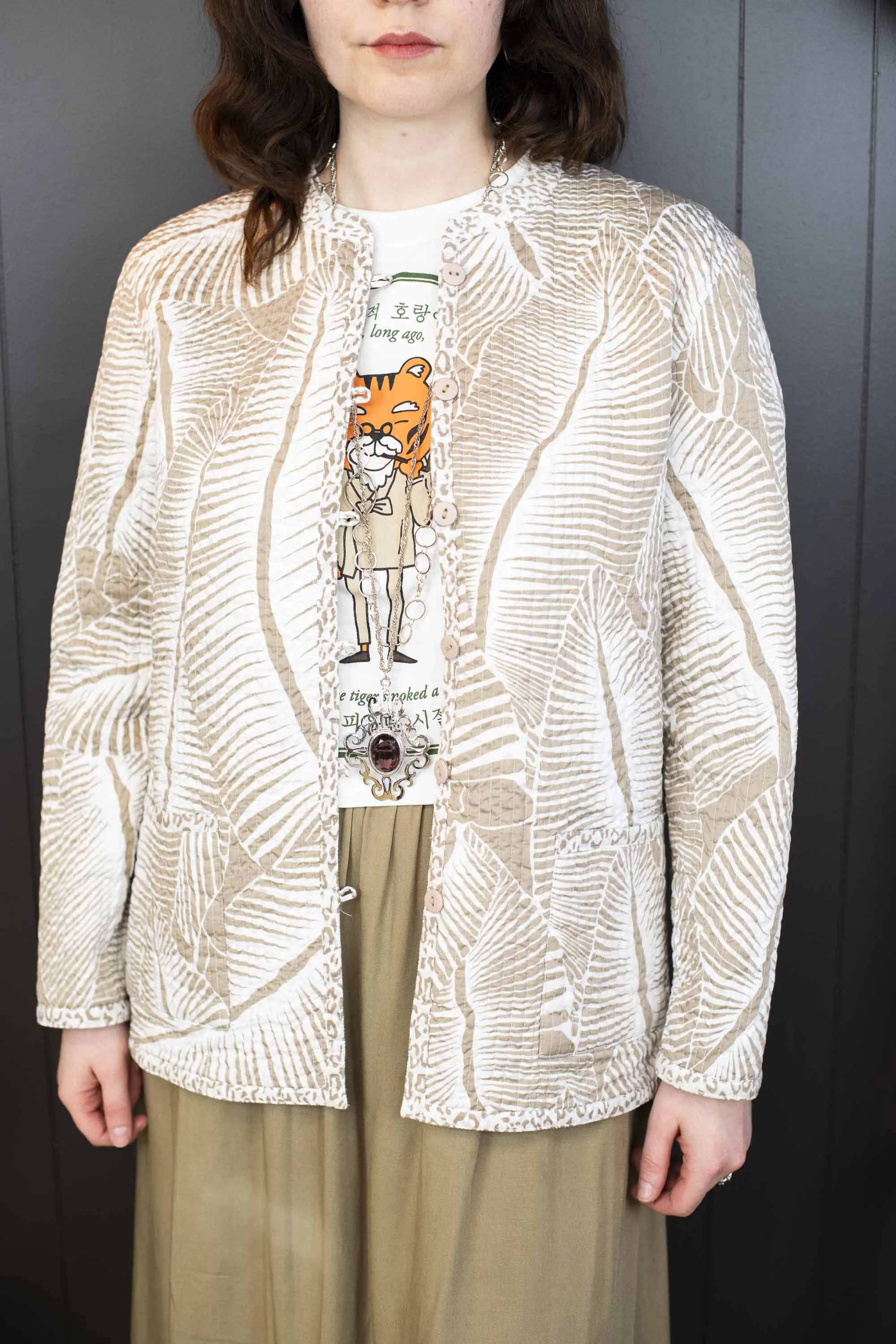 Pre-Loved Cotton Reversible Jacket - Size S