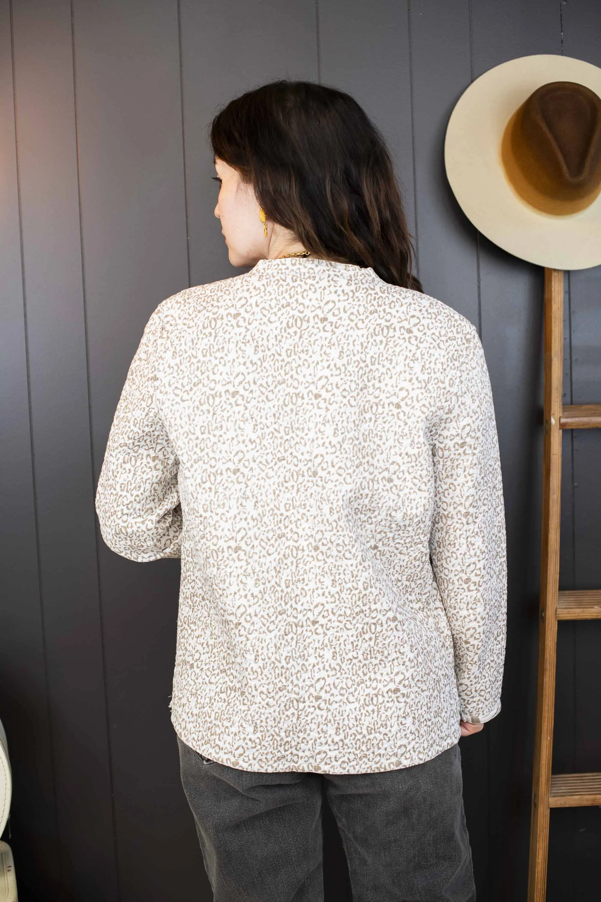 Pre-Loved Cotton Reversible Jacket - Size S