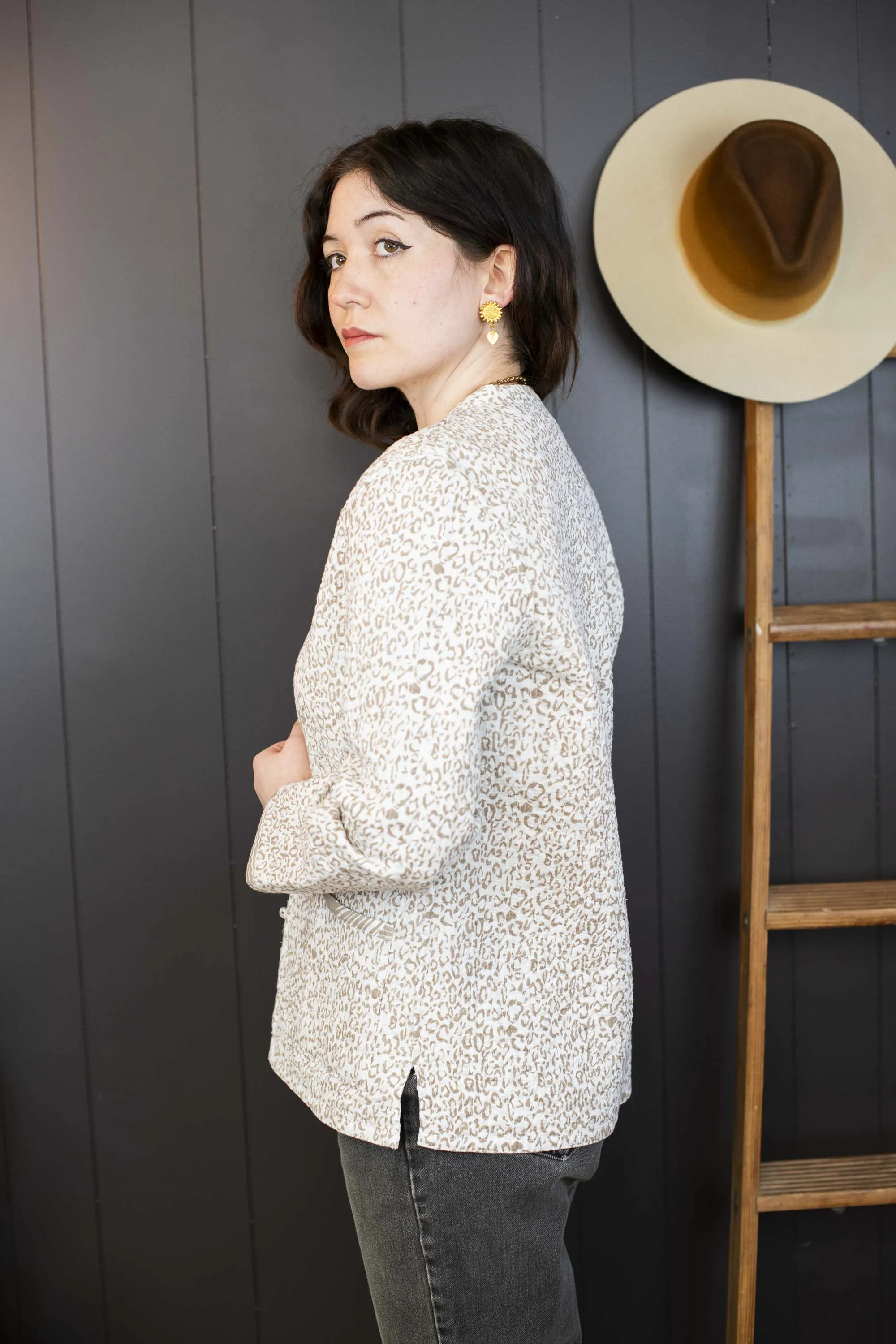 Pre-Loved Cotton Reversible Jacket - Size S